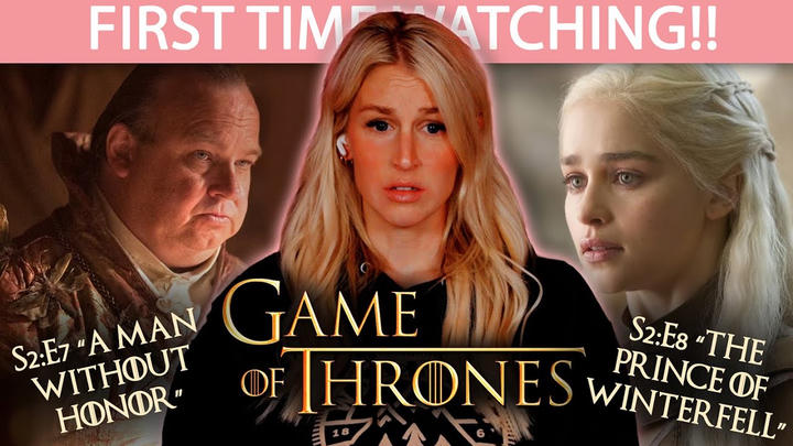 GAME OF THRONES S2:E7-E8 | A MAN WITHOUT HONOR + THE PRINCE OF WINTERFELL | REACTION