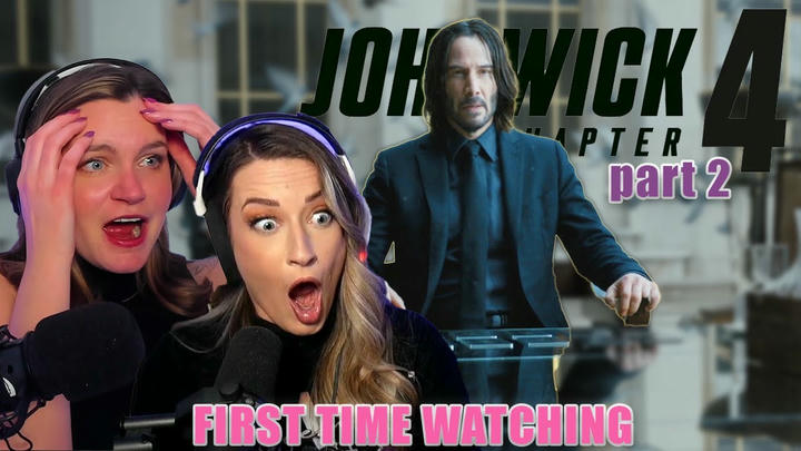 What an Ending | John Wick 4 (2023) Chapter 4 Reaction Pt 2 | First Time Watching With BasicWitGirl