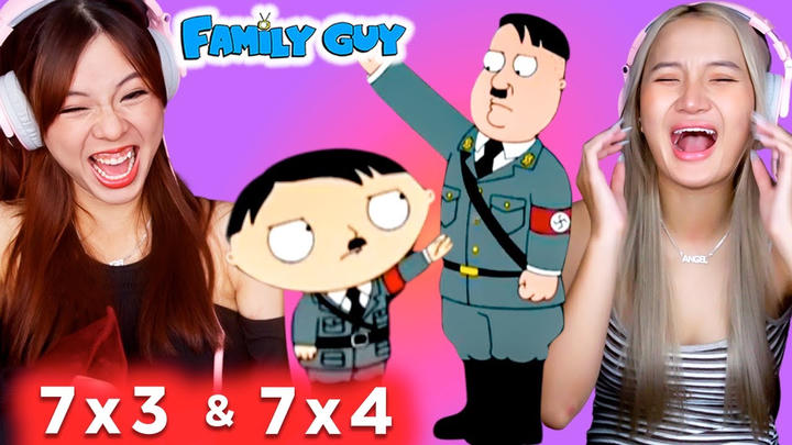 Asian Girls React | Family Guy Season 7 | Ep 3 & 4 (Family Guy Reaction)