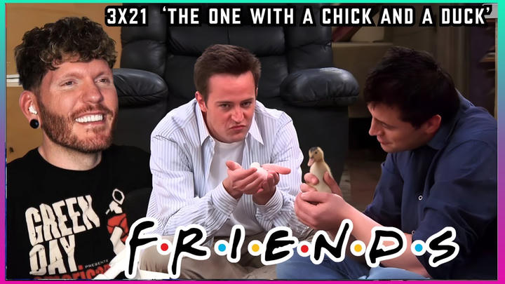 FIRST TIME WATCHING Friends REACTION 3x21 'The One With A Chick And A Duck’