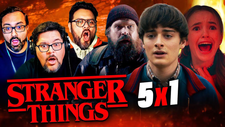 **STRANGER THINGS 5** EPISODE 1 REACTION!