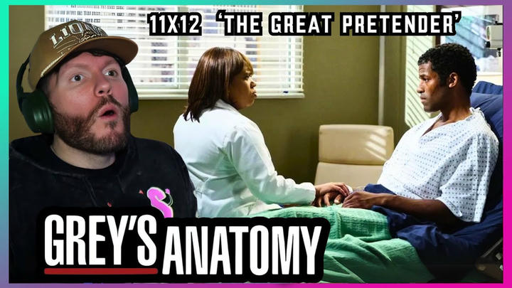 FIRST TIME WATCHING Grey's Anatomy REACTION 11x12 'The Great Pretender'