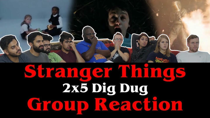 Stranger Things - 2x5 - Dig Dug - Group Reaction