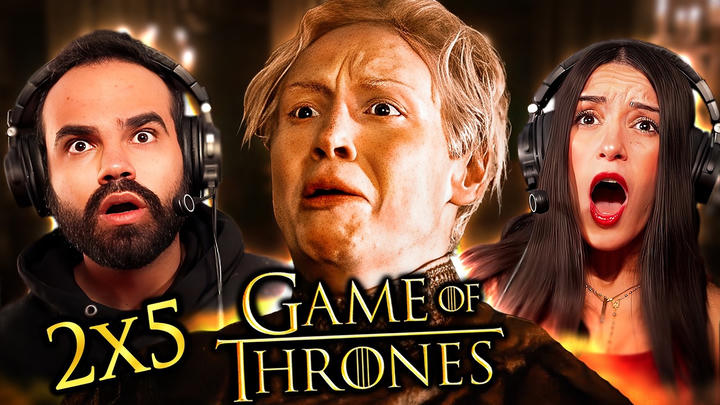 Game of Thrones 2x5 REACTION - A KING IS DEAD... | First Time Watching