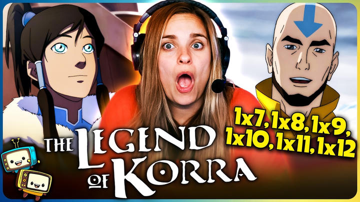 THE LEGEND OF KORRA (2012) Season 1 Episodes 7-12 Reaction! | First Time Watch!