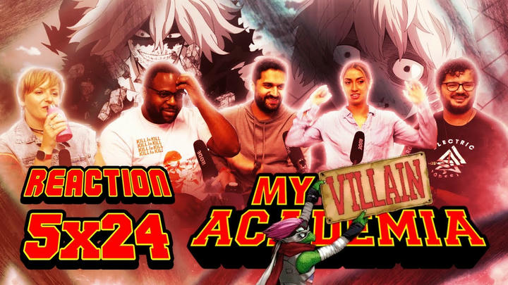 My Hero Academia - 5x24 Tomura Shigaraki: Origins - Group Reaction