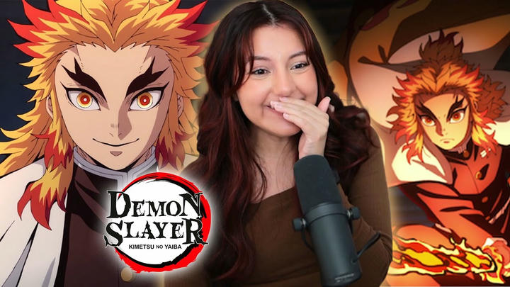 I LOVE HIM | Demon Slayer Mugen Train Arc Episode 1 "Flame Hashira Kyojuro Rengoku" Reaction!