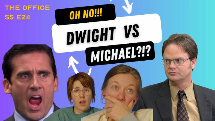 OH NO!  Dwight vs Michael?!? | The Office S5 E24 | "Heavy Competition" | First Time Watching!
