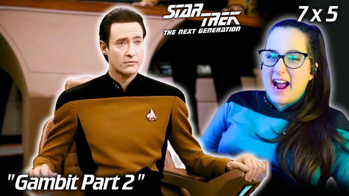 🖖Star Trek: The Next Generation 7x5 Gambit Part 2 FIRST TIME WATCHING Reaction