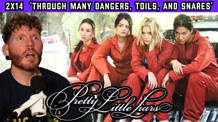 First time watching Pretty Little Liars 2x14 'Through Many Dangers, Toils, and Snares' REACTION