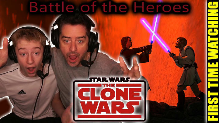 CLONE WARS: BATTLE OF THE HEROES - A Star Wars Fan Animation (FIRST TIME WATCHING)