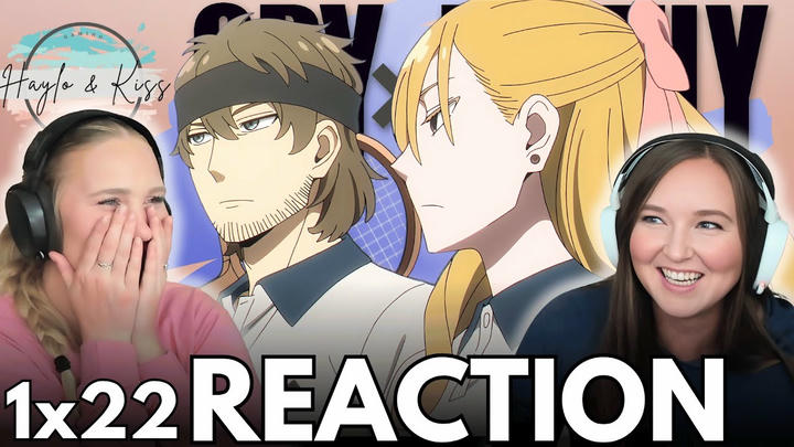 Underground TENNIS?! | SPYxFAMILY | Reaction 1x22