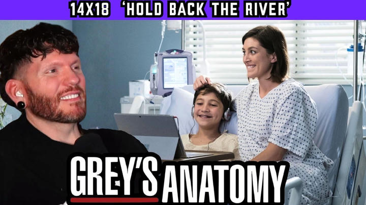 First time watching GREY'S ANATOMY 14x18 'Hold Back the River' REACTION