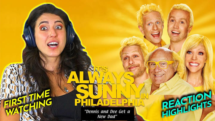 James giddy for IT'S ALWAYS SUNNY IN PHILADELPHIA 2x10 "Dennis and Dee Get a New Dad" (2006)