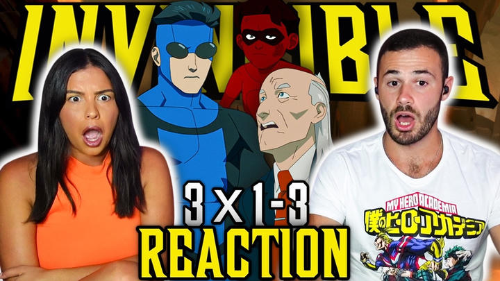 MARK HAS LOST IT! | Invincible 3x1, 2 & 3 Reaction