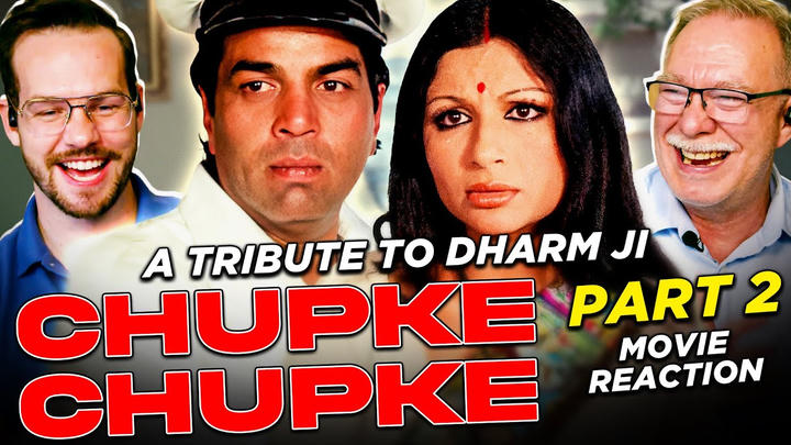 Chupke Chupke Movie Reaction 2/3 | Dharmendra | Amitabh Bachchan #bollywood #movie