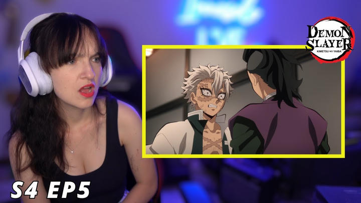 Demon Slayer Season 4 Episode 5 REACTION | Even Ate Demons | REACTION | Even Ate Demons | Reaction