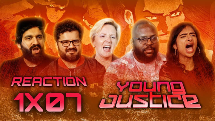 Young Justice - 1x7 - Denial - Group Reaction