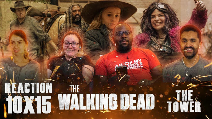 The Walking Dead - 10x15 The Tower - Group Reaction