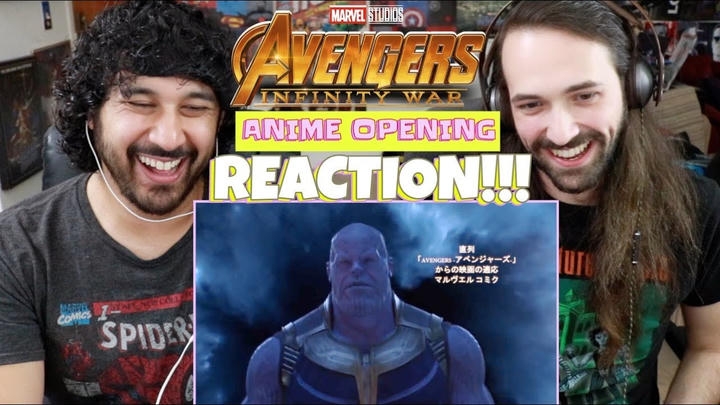 AVENGERS: INFINITY WAR Anime Opening REACTION!!!