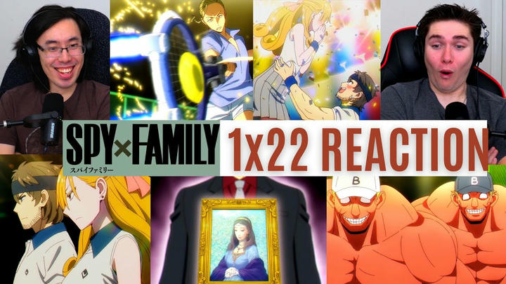 REACTING to *1x22 Spy x Family* EPIC TENNIS MATCH!!! (First Time Watching) Shonen Anime