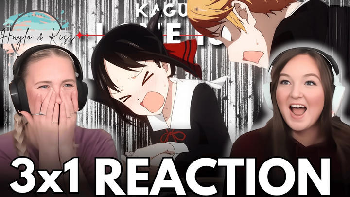 SWEATY PALMS | KAGUYA SAMA | Love Is War Reaction 3x1