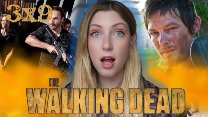 The Walking Dead S3 EP9 REACTION first time watching!