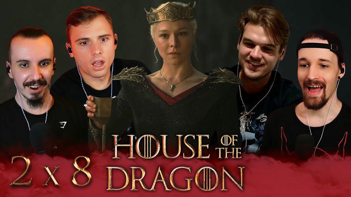 HOUSE OF THE DRAGON 2x8 REACTION!! "The Queen Who Ever Was"