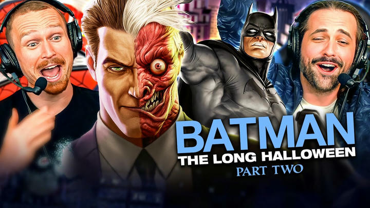 BATMAN: THE LONG HALLOWEEN PART 2 MOVIE REACTION! First Time Watching! DC Animated 2021 | Two Face