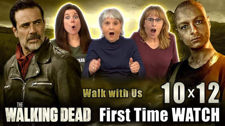 SHOCKING ENDING!! REACTION to THE WALKIND DEAD 10x12 "Walk with Us"