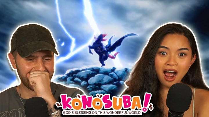 DEVIL KING'S GENERAL ARRIVES! - Girlfriend Reacts To Konosuba Episode 4 REACTION!