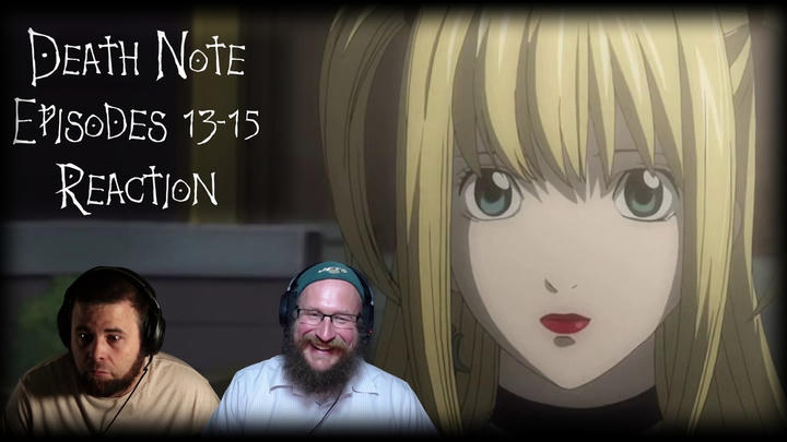 Death Note Episodes 13-15 | First time Watching Anime! |  Misa In Full Fan Girl Mode