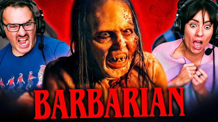 BARBARIAN (2022) IS HORRIFYING!! MOVIE REACTION!! Ending Scene | Bill Skarsgård | Justin Long