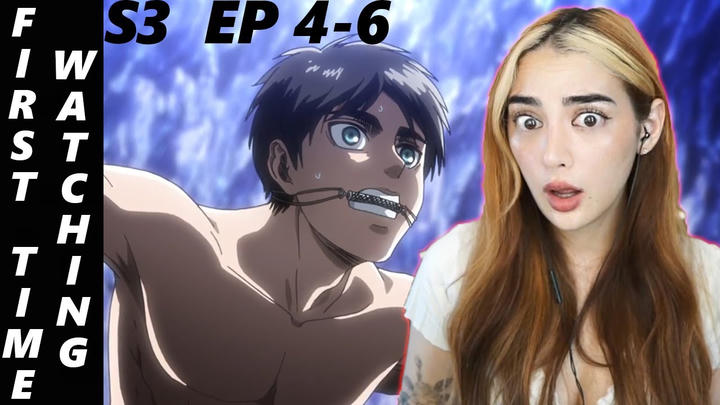 EREN'S DAD !! / Attack on Titan Reaction S3 EP 4-6