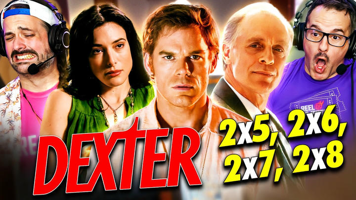 DEXTER SEASON 2 Episodes 5, 6, 7, & 8 REACTION!! Michael C. Hall | Bay Harbor Butcher | Review