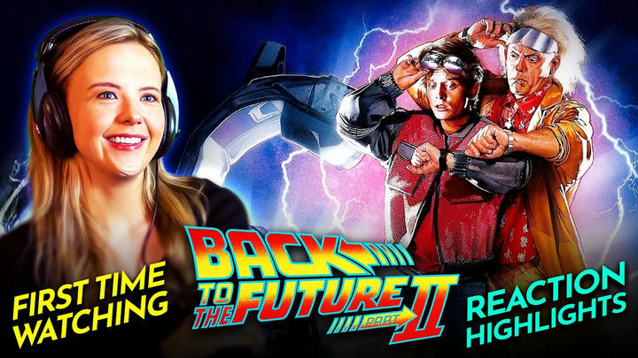 Mia powers her love for BACK TO THE FUTURE PART II (1989) Movie Reaction FIRST TIME WATCHING