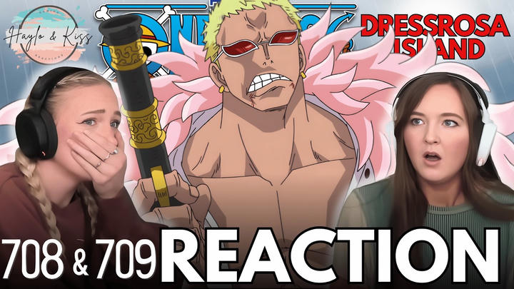 DOFLAMINGO VS LAW | ONE PIECE | Reaction 708 & 709