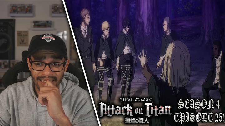 Attack on Titan Season 4 Episode 25 Reaction! - Night of the End