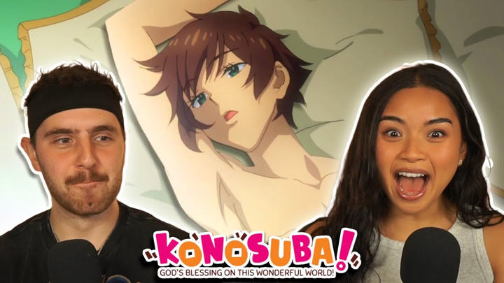 KAZUMA'S SISTER COMPLEX BEGINS!! - Girlfriend Reacts To Konosuba Season 3 Episode 3 REACTION!