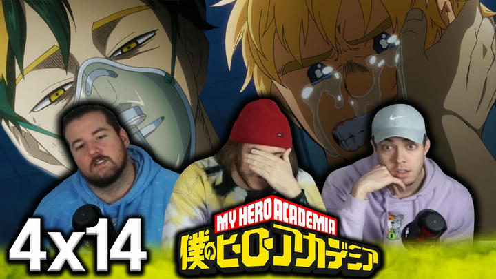 SADDEST MOMENT OF THE SHOW!!! | My Hero Academia 4x14 "Bright Future" Group Reaction!