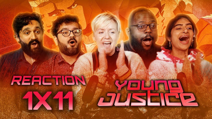 Young Justice - 1x11 - Terrors - Group Reaction
