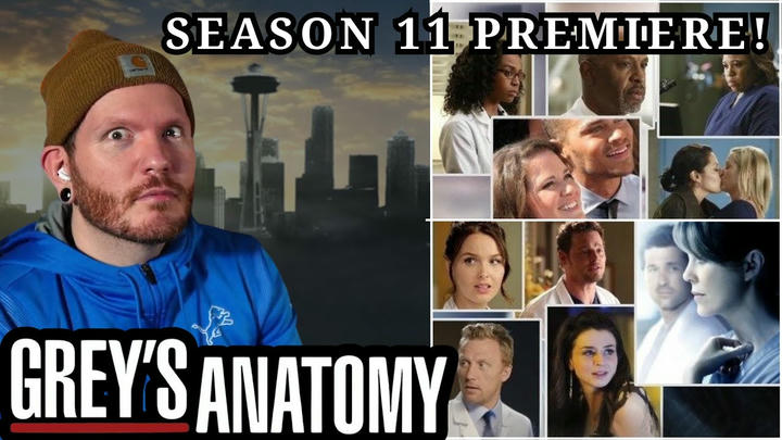 SEASON 11! | First time watching Grey's Anatomy REACTION 11x1 'I Must Have Lost It on the Wind''