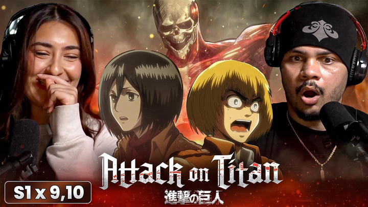 WHY IS THIS THE BEST THING WE HAVE EVER WATCHED? ATTACK ON TITAN S1 EP 11&12 | REACTION