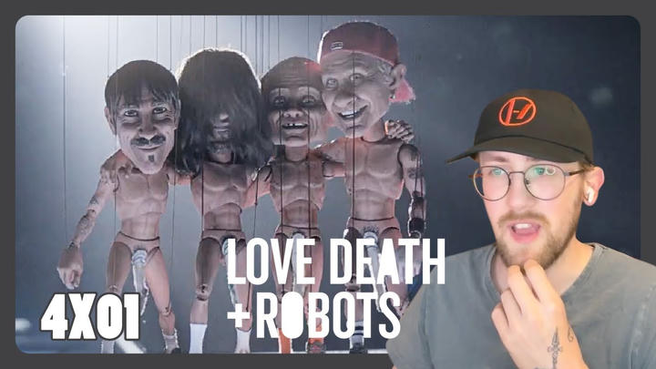PUPPET RED HOT CHILLI PEPPERS! - Love, Death + Robots 4X01 - 'Can't Stop' Reaction
