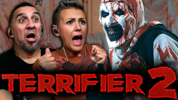 Nikki & Steven React - Terrifier 2 (2022)