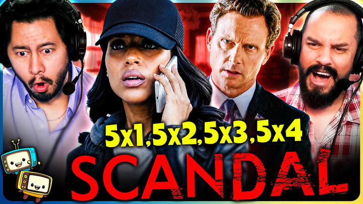 SCANDAL 5x1, 5x2, 5x3, & 5x4 Reaction! | Kerry Washington | Shonda Rhimes