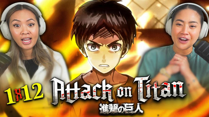 WAKE UP EREN!! Attack on Titan Season 1 Episode 12 | Reaction & Review