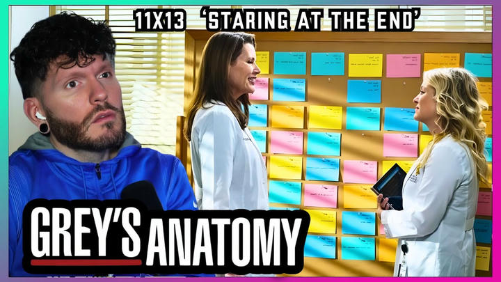 FIRST TIME WATCHING Grey's Anatomy REACTION 11x13 'Staring at the End'