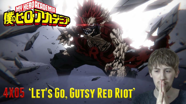 My Hero Academia Season 4 Episode 5 - 'Let's Go, Gutsy Red Riot' Reaction