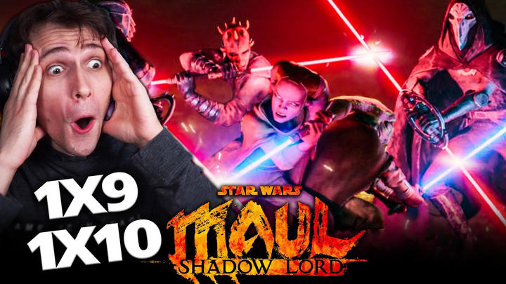 Star Wars: Maul - Shadow Lord 1x9 & 1x10 REACTION!! *FIRST TIME WATCHING*